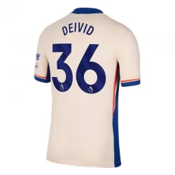 Chelsea FC Koszulka Piłkarska 2024-25 Deivid #36 Wyjazdowa Męska