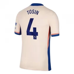 Chelsea FC Koszulka Piłkarska 2024-25 Tosin #4 Wyjazdowa Męska