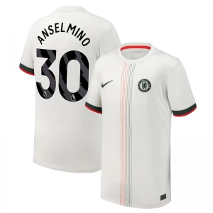 Chelsea FC Koszulka Piłkarska 2025-26 Anselmino #30 Wyjazdowa Męska