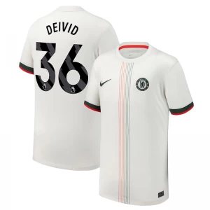 Chelsea FC Koszulka Piłkarska 2025-26 Deivid #36 Wyjazdowa Męska
