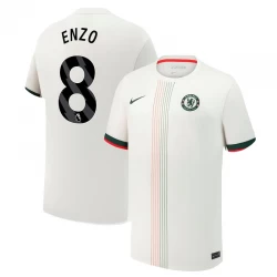 Chelsea FC Koszulka Piłkarska 2025-26 Enzo Fernández #8 Wyjazdowa Męska