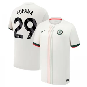 Chelsea FC Koszulka Piłkarska 2025-26 Fofana #29 Wyjazdowa Męska