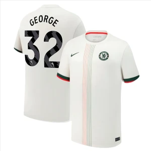 Chelsea FC Koszulka Piłkarska 2025-26 George #32 Wyjazdowa Męska