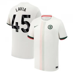 Chelsea FC Koszulka Piłkarska 2025-26 Lavia #45 Wyjazdowa Męska