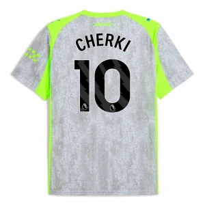 Cherki #10 Koszulki Piłkarskie Manchester City 2025-26 Trzecia Męska
