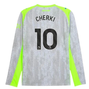 Cherki #10 Koszulki Piłkarskie Manchester City 2025-26 Trzecia Męska Długi Rękaw