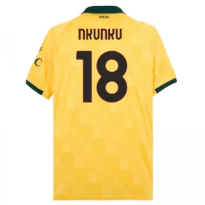Christopher Nkunku #18 Koszulki Piłkarskie AC Milan 2025-26 Trzecia Męska