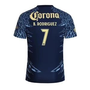 Club América Koszulka Piłkarska 2025-26 B. RODRIGUEZ #7 Wyjazdowa Męska
