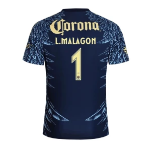Club América Koszulka Piłkarska 2025-26 L. MALAGON #1 Wyjazdowa Męska