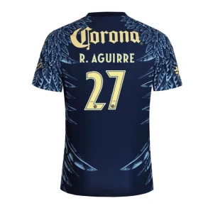 Club América Koszulka Piłkarska 2025-26 R.AGUIRRE #27 Wyjazdowa Męska