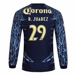 Club América Koszulka Piłkarska 2025-26 R. JUAREZ #29 Wyjazdowa Męska Długi Rękaw