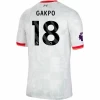 Cody Gakpo #18 Koszulki Piłkarskie Liverpool FC 2024-25 Alternatywna Męska