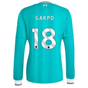 Cody Gakpo #18 Koszulki Piłkarskie Liverpool FC 2025-26 Trzecia Męska Długi Rękaw