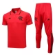 CR Flamengo Komplet Polo Treningowa 2023-24 Czerwony