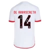CR Flamengo Koszulka Piłkarska 2024-25 De Arrascaeta #14 Wyjazdowa Męska