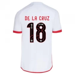 CR Flamengo Koszulka Piłkarska 2024-25 De La Cruz #18 Wyjazdowa Męska
