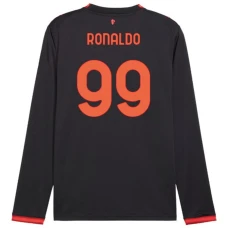 Cristiano Ronaldo #99 Koszulki Piłkarskie AC Milan 2026-27 Trzecia Męska Długi Rękaw