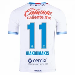 Cruz Azul Koszulka Piłkarska 2024-25 Giakoumakis #11 Wyjazdowa Męska
