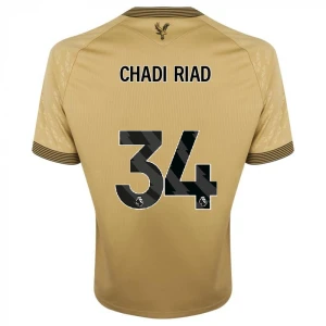 Crystal Palace Koszulka Piłkarska 2025-26 Chadi Riad #34 Wyjazdowa Męska