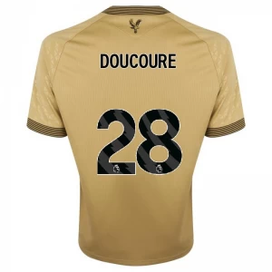 Crystal Palace Koszulka Piłkarska 2025-26 Doucoure #28 Wyjazdowa Męska