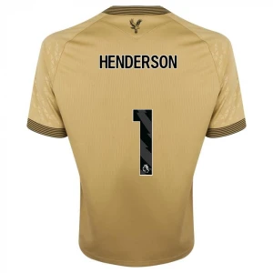 Crystal Palace Koszulka Piłkarska 2025-26 Henderson #1 Wyjazdowa Męska