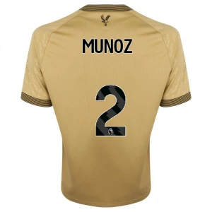 Crystal Palace Koszulka Piłkarska 2025-26 Munoz #2 Wyjazdowa Męska