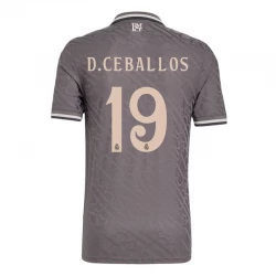D. Ceballos #19 Koszulki Piłkarskie Real Madryt 2024-25 Alternatywna Męska