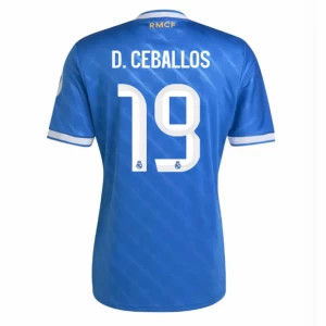 D. Ceballos #19 Koszulki Piłkarskie Real Madryt 2025-26 Trzecia Męska