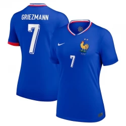 Damska Koszulka Antoine Griezmann #7 Francja Mistrzostwa Europy 2024 Domowa
