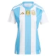 Damska Koszulka Argentyna Lionel Messi #10 2024 Domowa