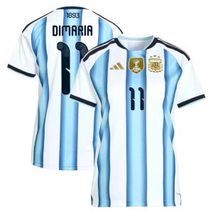 Damska Koszulka Argentyna Di Maria #11 2026 Domowa