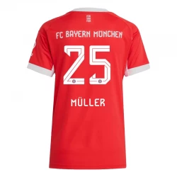 Damska Koszulka Bayern Monachium Muller #25 2025-26 Domowa