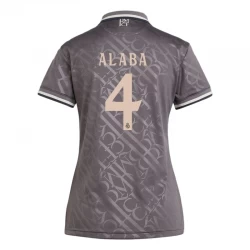 Damska Koszulka David Alaba #4 Real Madryt 2024-25 Alternatywna
