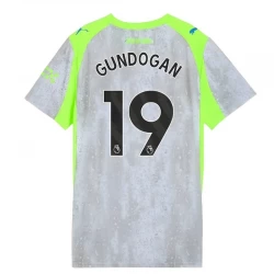 Damska Koszulka Gundogan #19 Manchester City 2025-26 Trzecia