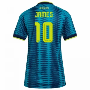 Damska Koszulka James Rodríguez #10 Kolumbia Mistrzostwa Świata 2026 Wyjazdowa