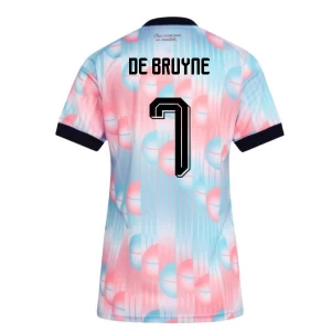 Damska Koszulka Kevin De Bruyne #7 Belgia Mistrzostwa Świata 2026 Wyjazdowa