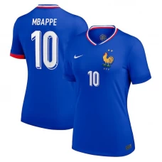 Damska Koszulka Kylian Mbappé #10 Francja Mistrzostwa Europy 2024 Domowa