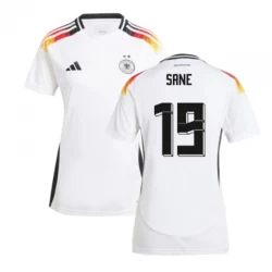 Damska Koszulka Leroy Sané #19 Niemcy Mistrzostwa Europy 2024 Domowa
