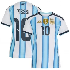 Damska Koszulka Lionel Messi #10 Argentyna Mistrzostwa Świata 2026 Domowa