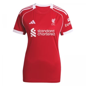 Damska Koszulka Liverpool FC 2025-26 Domowa