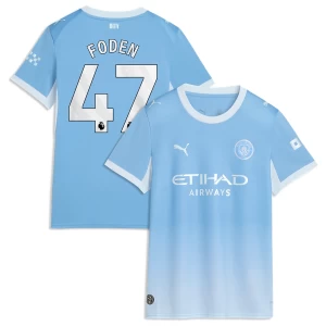Damska Koszulka Manchester City Phil Foden #47 2026-27 Domowa