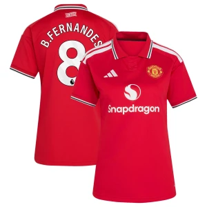 Damska Koszulka Manchester United Bruno Fernandes #8 2026-27 Domowa