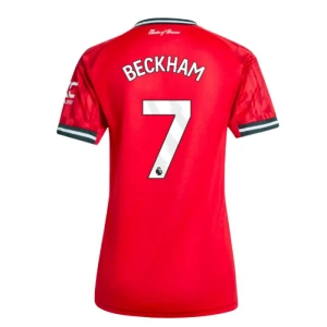 Damska Koszulka Manchester United David Beckham #7 2025-26 Domowa