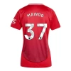 Damska Koszulka Manchester United Kobbie Mainoo #37 2024-25 Domowa