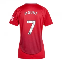 Damska Koszulka Manchester United Mason Mount #7 2024-25 Domowa