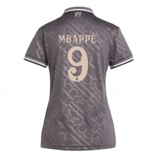 Damska Koszulka Mbappe #9 Real Madryt 2024-25 Alternatywna