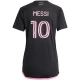 Damska Koszulka Piłkarska Inter Miami CF 2024-25 Lionel Messi #10 Wyjazdowa