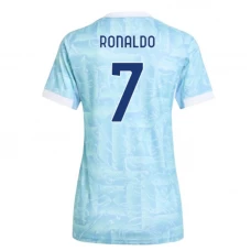 Damska Koszulka Piłkarska Juventus FC 2025-26 Cristiano Ronaldo #7 Wyjazdowa