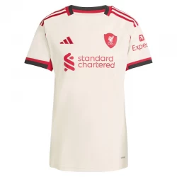 Damska Koszulka Piłkarska Liverpool FC 2025-26 Wyjazdowa