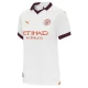 Damska Koszulka Piłkarska Manchester City 2023-24 Wyjazdowa